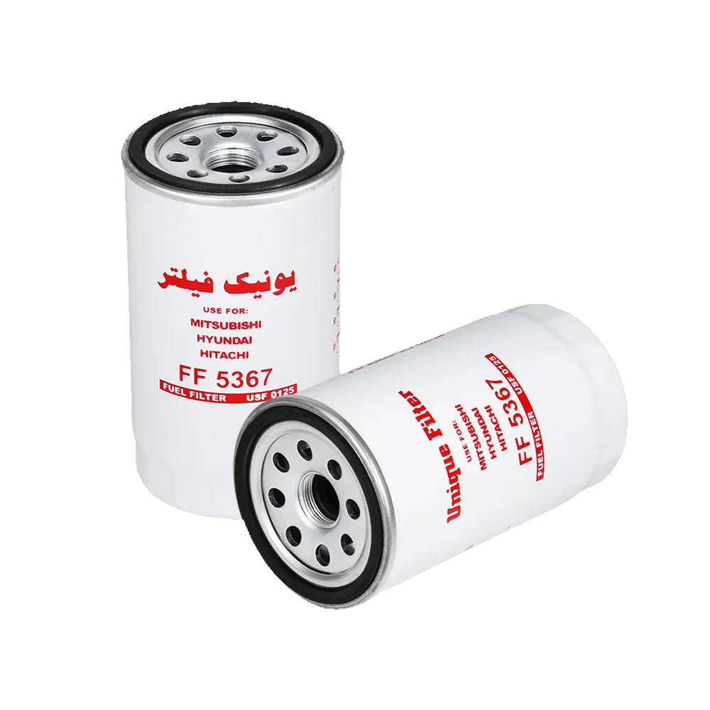 فیلتر گازوئیل گریدر میتسوبیشی MG 500 ,530، لودر هیوندا 10تن، بیل هیوندا  380، هیتاچی EX230-450/ZX120-450 - USF 0125