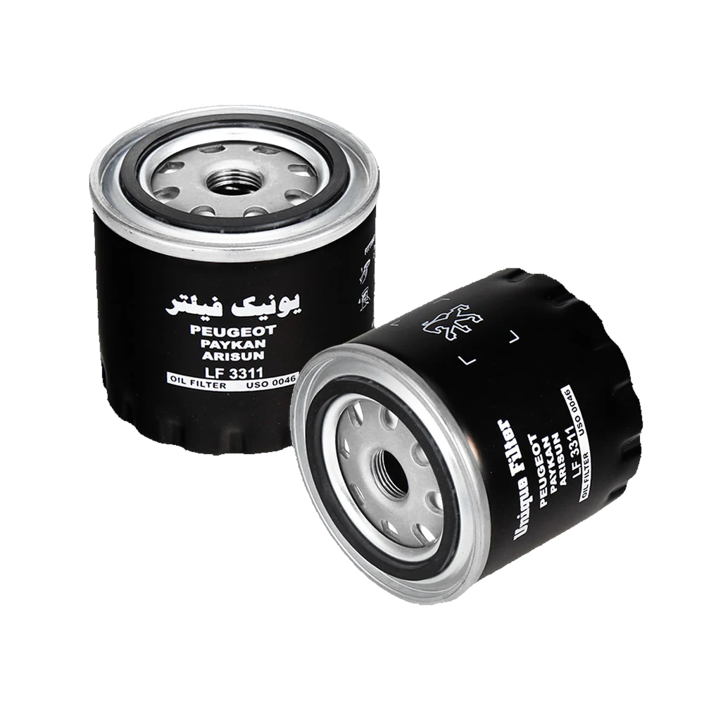 فیلتر روغن پیکان، پژوRD، پژوROA (چهار سوراخ)-وانت آریسان-باب کتS250-S300-مینی لودر سانوارد 3210 - USO 0046