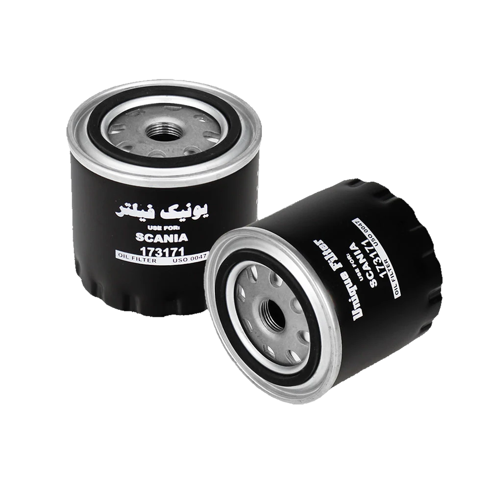 فیلتر روغن اسکانیا ۱۱۳-۱۱۲ (با چاپ SCANIA) - USO 0047